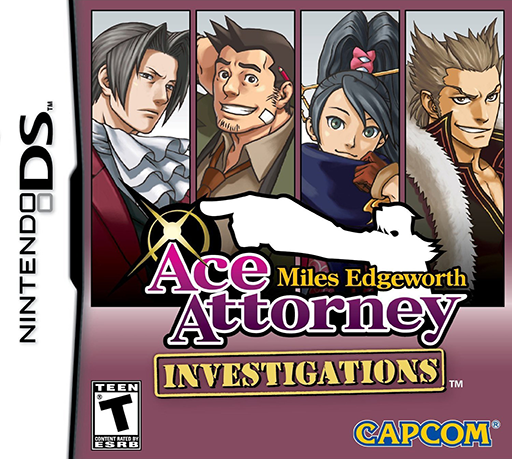 Обложка Ace Attorney Investigations - Miles Edgeworth