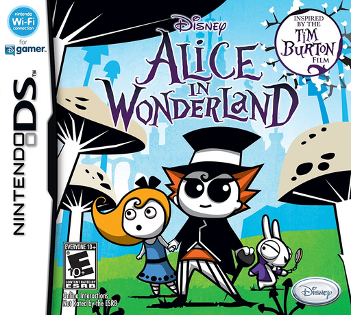 Обложка Disney Alice in Wonderland