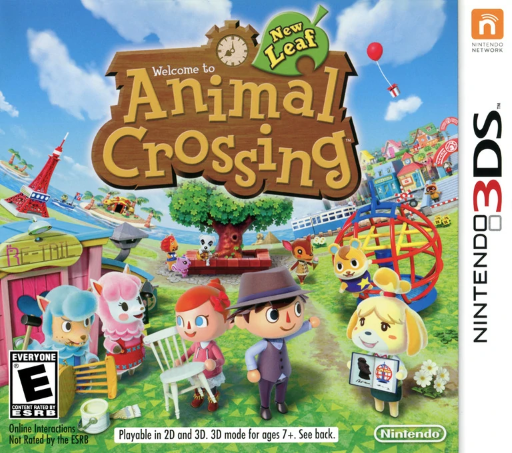 Обложка Animal Crossing: New Leaf