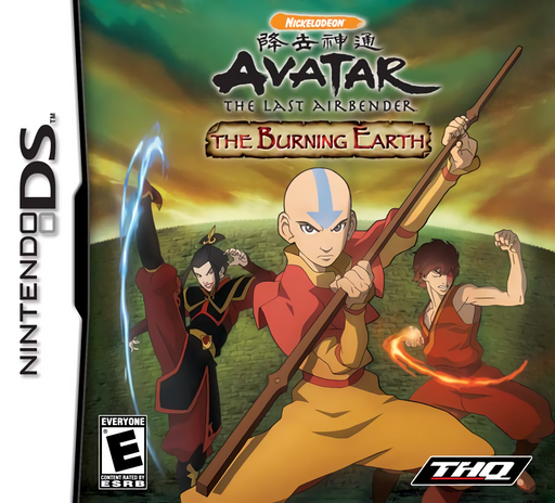 Обложка Avatar: The Last Airbender - The Burning Earth