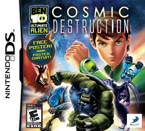 Обложка Ben 10 Ultimate Alien: Cosmic Destruction