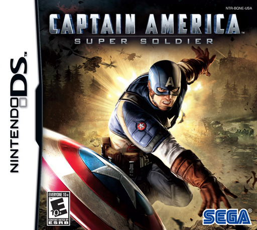 Обложка Captain America: Super Soldier