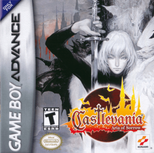 Обложка Castlevania: Aria of Sorrow