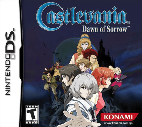 Обложка Castlevania: Dawn of Sorrow