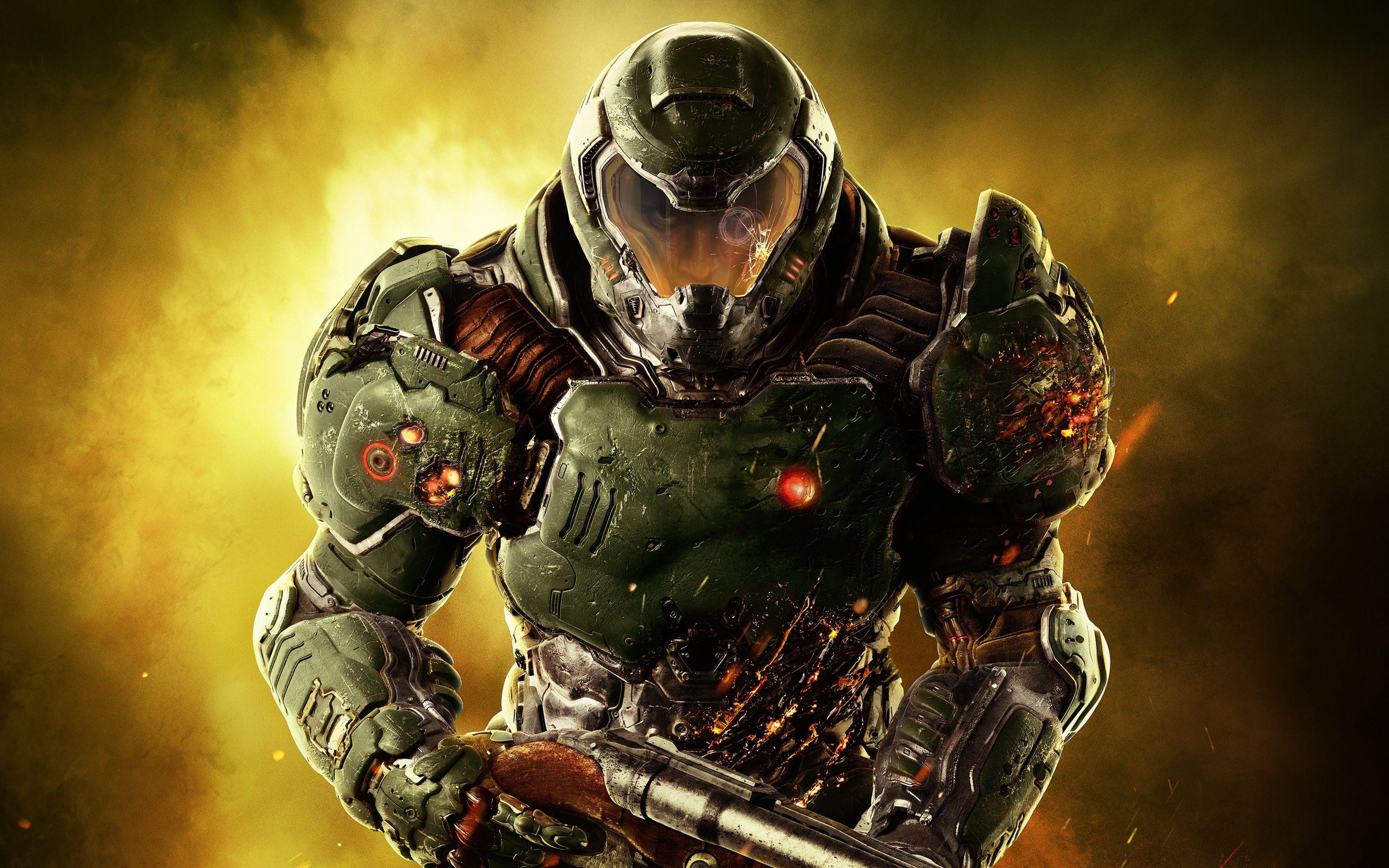 Обложка DOOM (2016)