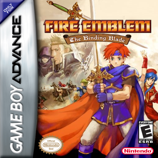 Обложка Fire Emblem: The Binding Blade