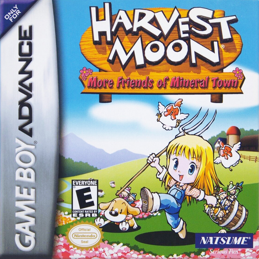 Обложка Harvest Moon: MORE friends of Mineral Town