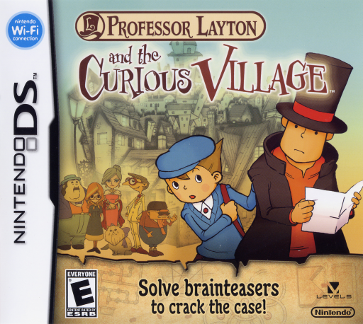 Обложка Professor Layton and the Curious Village