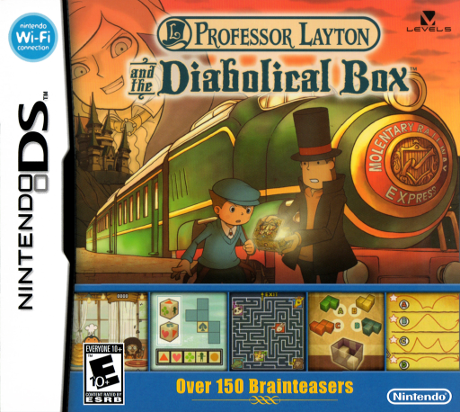 Обложка Professor Layton and the Diabolical Box