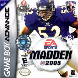 Обложка Madden NFL 2005
