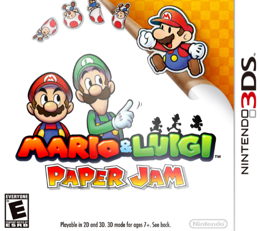 Обложка Mario & Luigi: Paper Jam
