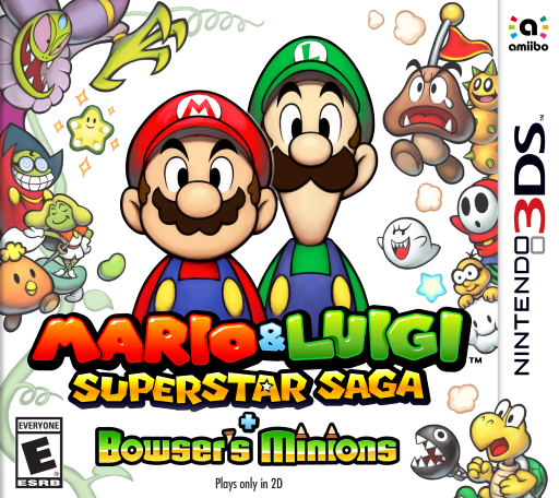 Обложка Mario & Luigi: Superstar Saga + Bowser's Minions