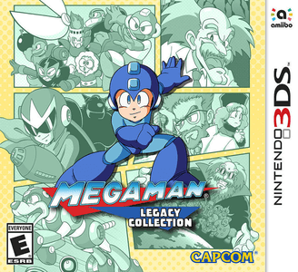 Обложка Mega Man Legacy Collection / ロックマン クラシックス コレクション