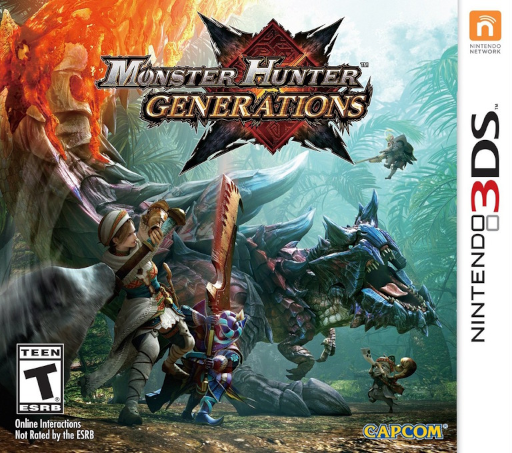 Обложка Monster Hunter Generations