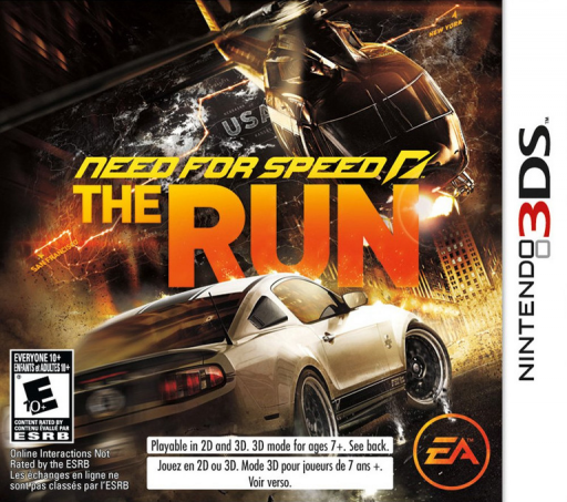 Обложка Need for Speed: The Run