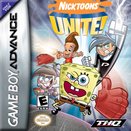 Обложка Nicktoons Unite!