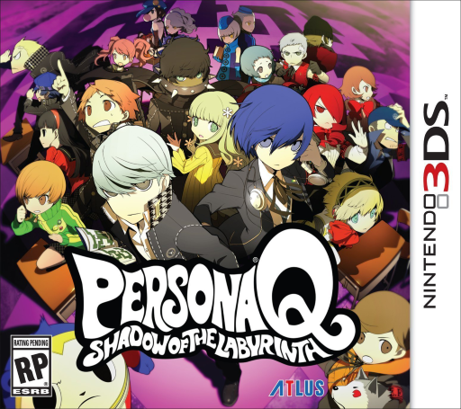 Обложка Persona Q: Shadow of the Labyrinth