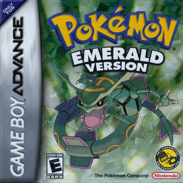 Обложка Pokemon: Emerald Version (GBA)