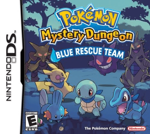 Обложка Pokémon Mystery Dungeon: Blue Rescue Team