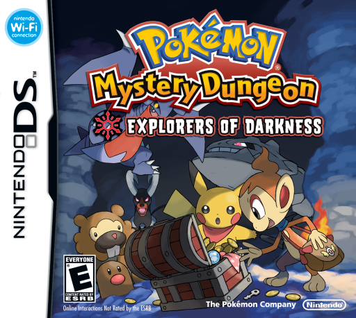 Обложка Pokémon Mystery Dungeon: Explorers of Darkness