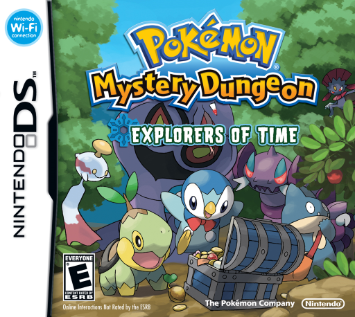 Обложка Pokémon Mystery Dungeon: Explorers of Time