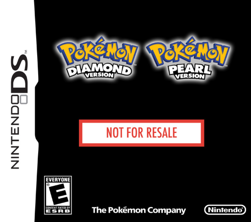 Обложка Pokémon Diamond, Pearl