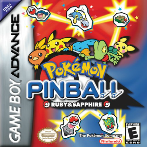Обложка Pokémon Pinball: Ruby & Sapphire (2003)