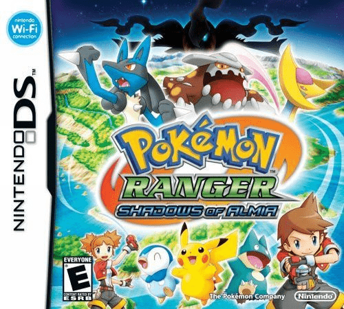 Обложка Pokémon Ranger: Shadows of Almia