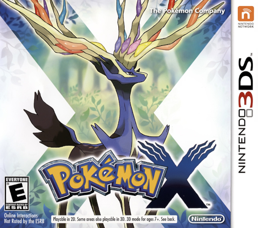Обложка Pokémon X, Y