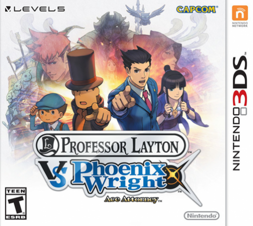 Обложка Professor Layton vs. Phoenix Wright: Ace Attorney