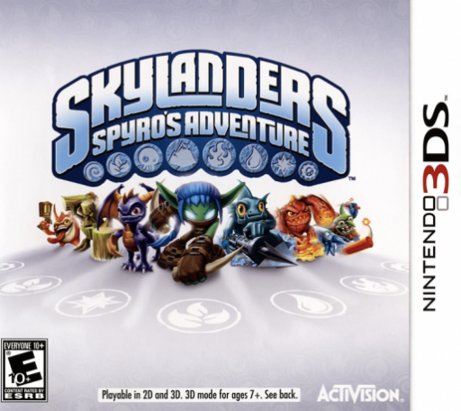 Обложка Skylanders Spyro's Adventure