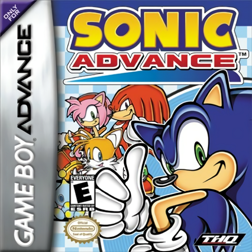 Обложка Sonic Advance
