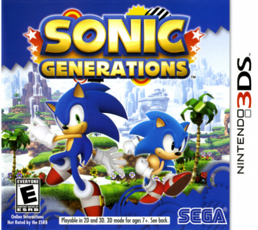 Обложка Sonic Generations