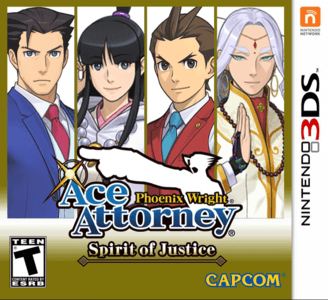 Обложка Phoenix Wright: Ace Attorney - Spirit of Justice