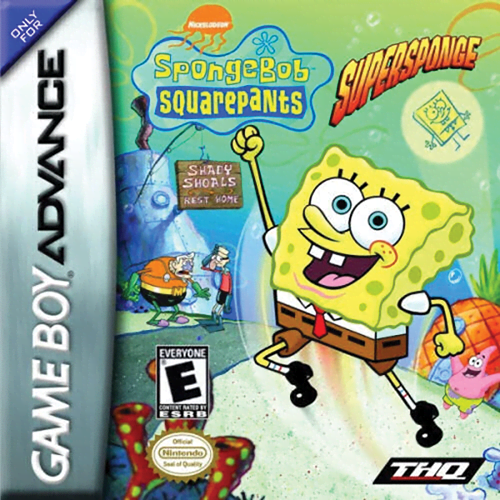 Обложка SpongeBob SquarePants: SuperSponge