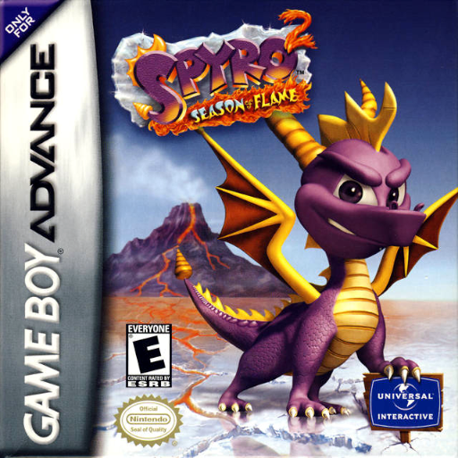 Обложка Spyro 2: Season of Flame