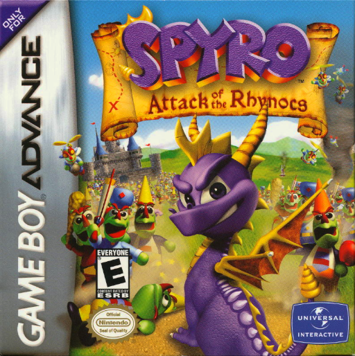 Обложка Spyro: Attack of the Rhynocs