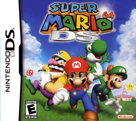 Обложка Super Mario 64 DS