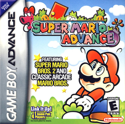 Обложка Super Mario Advance