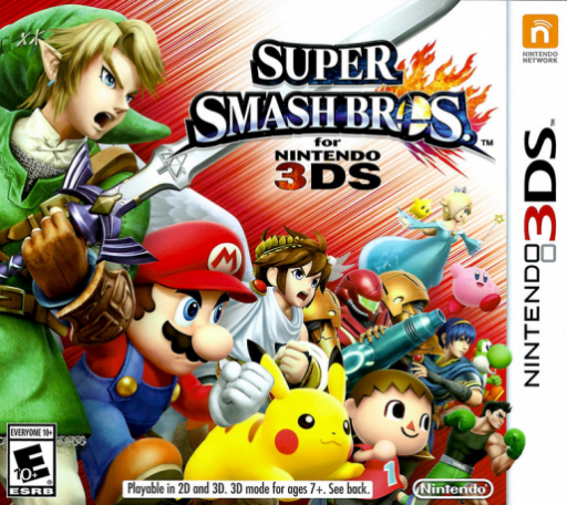 Обложка Super Smash Bros. for Nintendo 3DS