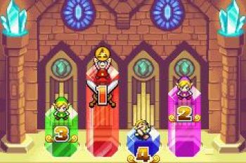 Обложка The Legend of Zelda: Four Swords