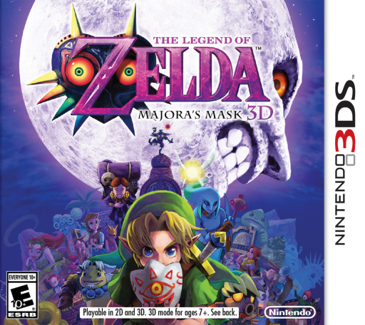 Обложка The Legend of Zelda: Majora's Mask 3D