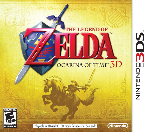 Обложка The Legend of Zelda: Ocarina of Time 3D