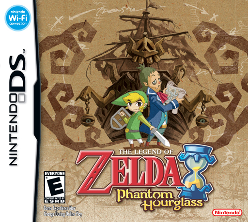 Обложка The Legend of Zelda: Phantom Hourglass