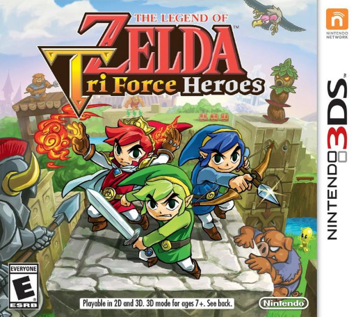 Обложка The Legend of Zelda: Tri Force Heroes