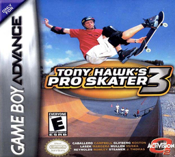 Обложка Tony Hawk's Pro Skater 3