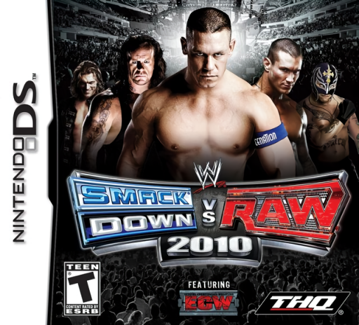 Обложка WWE SmackDown vs. RAW 2010
